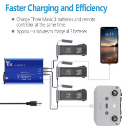 YX Charger for DJI Mavic 3
