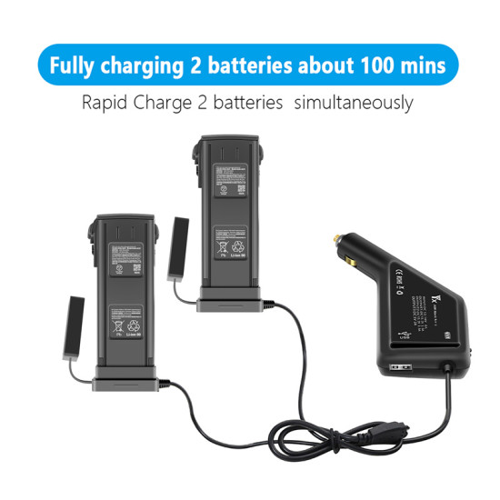 YX car charger for Mavic 3