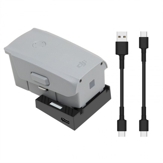  USB Charger For Mavic Air 2/2S Input 5V / 9V / 12V / 15V Drone Battery Fast Smart USB C/A Charging Cable Line Accessory Parts 