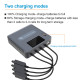 YX Digital Display Charger For DJI Mavic AIR 2/2S Use FCC UL/CE GS/BS/SAA Drone Battery 13.2V/2.0A USB Accessories Kit Combo 