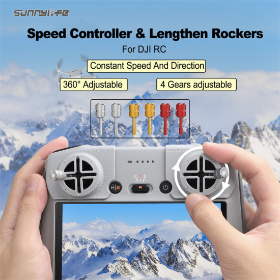 Remote Controller Rocker For DJI RC Mini 3 Pro/Mavic 3 Speed Lengthen Aluminum Alloy Control Sticks Accessories Sunnylife Parts 
