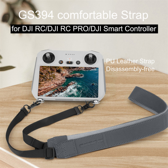 Hanger Strap Shoulder Belt Lanyard Disassembly-free Hook for Mini 3 DJI RC/RC PRO/ Smart Controller GS394 Set Accessories Parts