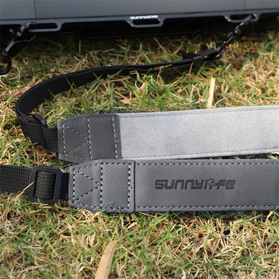 Shoulder Belt Leather Strap for DJI RC Plus Accessories Sunnylife Controller Hanger Bracket PU Lanyard Matrice for M30/M30T/M40 