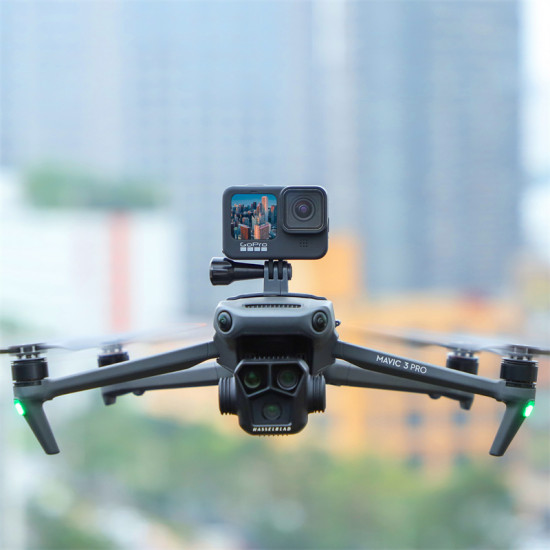 Sports Camera Holder Drone Light Bracket for DJI Mavic 3/Pro/Classic Accessories for Insta360 X3/OSMO ACTION 2/GoPro 9 Sunnylife 