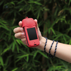 Lens Cover for Insta360 X3 Silicone Protective Case Camera Protector Scratch-proof Lanyard Accessories Rubber Sleeve Sunnylife