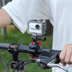 Protective Case for Insta360 GO 3 Accessories Sunnylife Frame Mount Adapter Cold Shoe Bracket Housing Shell Cover Aluminum Alloy