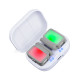 For DJI OM 5/4/4 SE Two-way LED Video Light with Charging Case Tri-color Dimmable Portable Fill Lamp Photography Sunnylife L375 
