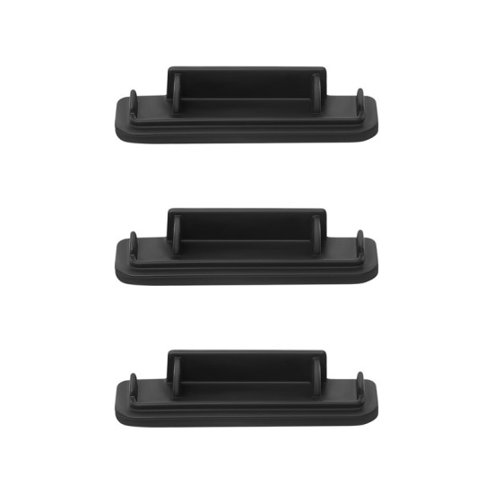 For Mavic 3 Battery Charging Ports Protector 3pcs Dust-proof Plug Silicone Cover Caps Sunnylife Accessories Kit Parts Combo