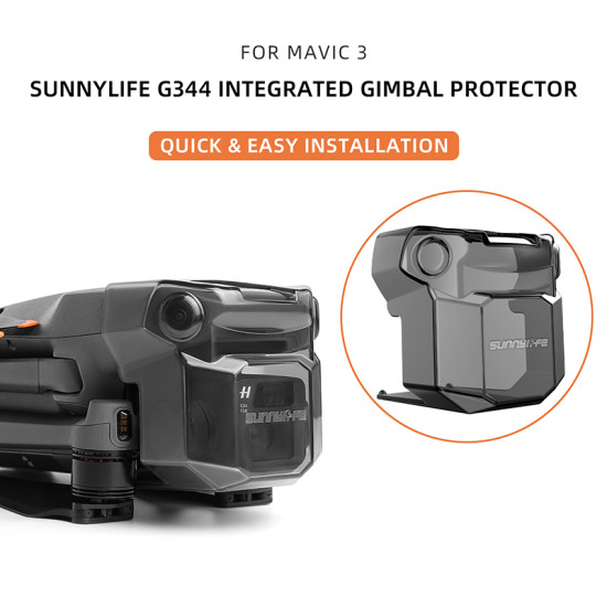 Protector Lens Cap Gimbal Cover Sunnylife Integrated G344 Vision Plastic Easy System for Mavic 3 Protect Annex Accessory Parts 