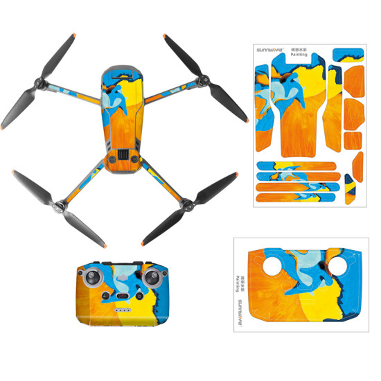For Mavic 3 Stickers 3M Protective Film PVC Decals Skin Wrap Accessories Kit for Sunnylife  Parts Combo