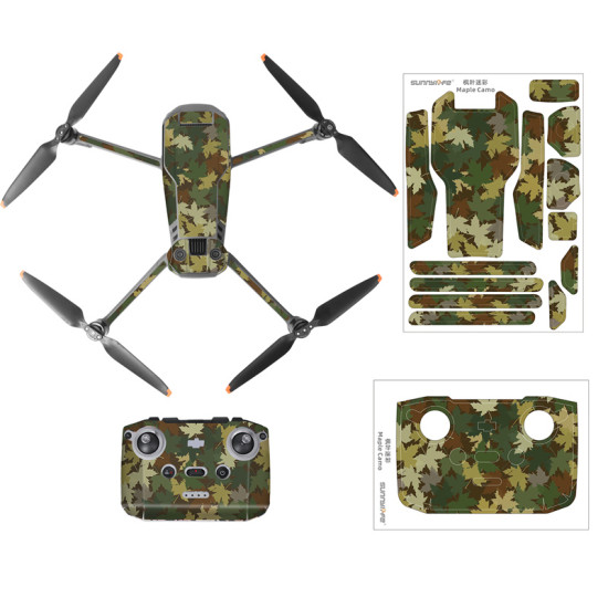 For Mavic 3 Stickers 3M Protective Film PVC Decals Skin Wrap Accessories Kit for Sunnylife  Parts Combo