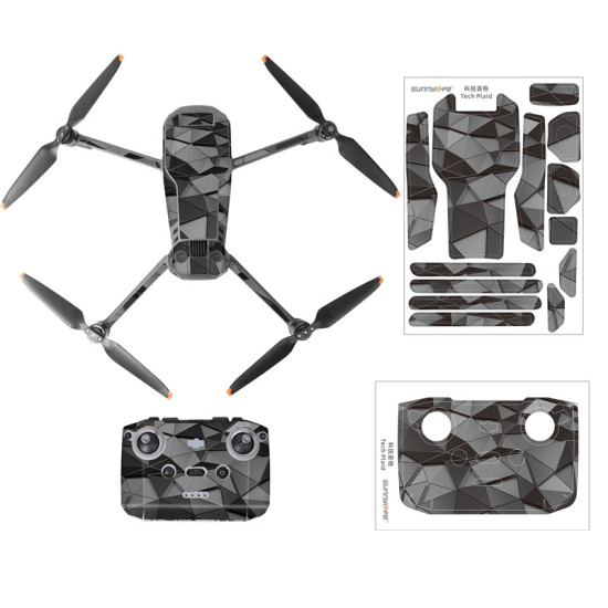 For Mavic 3 Stickers 3M Protective Film PVC Decals Skin Wrap Accessories Kit for Sunnylife  Parts Combo