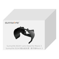Sunnylife Lens Hood for DJI Mavic 3 Anti-glare Lens Cover Sunhood Gimbal Protective Cap Sun Hood Drone Accessories Parts ZG341 