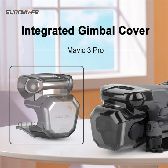Integrated Gimbal Cover for DJI Mavic 3 Pro Sunnylife Drone Accessories Transparent Lens Cap Vision Plastic Protector Camera Set