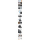 Integrated Gimbal Cover for DJI Mavic 3 Pro Sunnylife Drone Accessories Transparent Lens Cap Vision Plastic Protector Camera Set