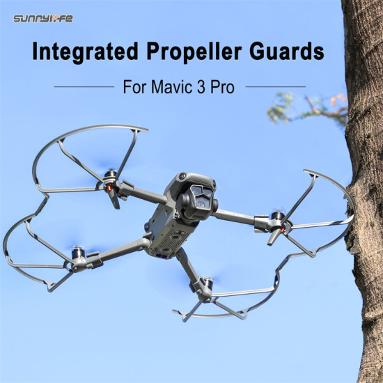 Sunnylife Propellers Guard for Mavic 3 Pro Drone Safe Ring Accessories Protector Integrated Shielding Quick Release Part