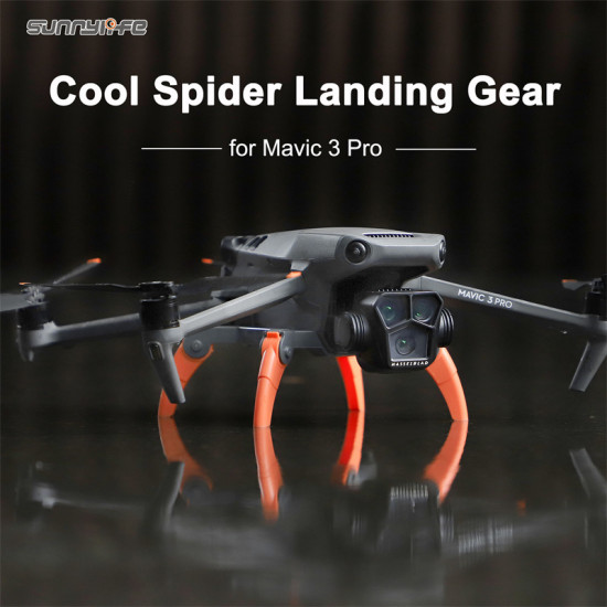 For DJI Mavic 3 Pro Spider Landing Gear Accessories Sunnylife Extensions Heightened Support Leg Protector Height Fold Foot Stand