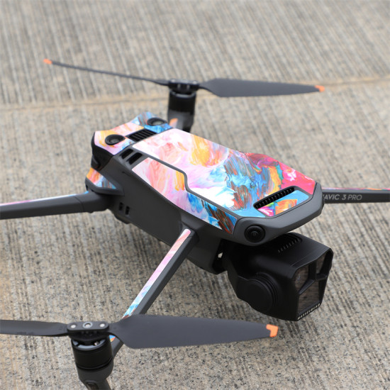 Colored Stickers Film For DJI RC PRO Version Accessories Protective Scratch-proof Decals Drone for Mavic 3 Pro Skin Sunnylife 