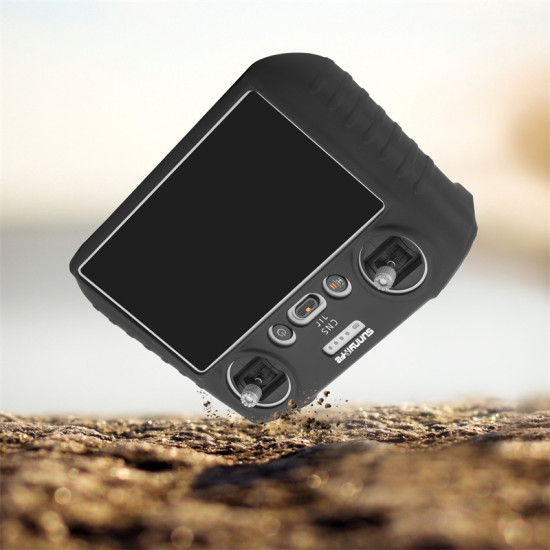 Silicone Case for Mini 3 Pro DJI RC Controller Protective Cover with Sun Hood Sunshade Sunnylife Sleeve Accessories Protect Set