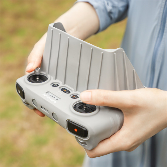 Silicone Case for Mini 3 Pro DJI RC Controller Protective Cover with Sun Hood Sunshade Sunnylife Sleeve Accessories Protect Set
