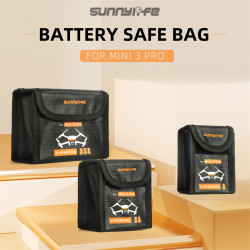 For Mini 3 Pro Battery Safe Bag Protective Package Storage Box Explosion-proof Protection Case Set Drone Accessory Parts Combo