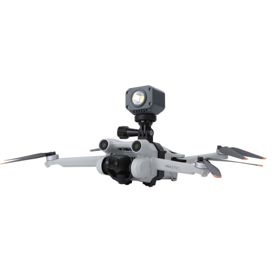 For Mini 3 Pro Drone Light Holder Sports Camera Accessories Mount Bracket Lamp Sunnylife for ACTION 2/GoPro 10/Insta360 GO2 Part