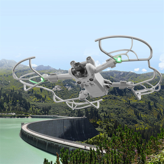 Integrated Propellers Guard Shielding Rings Quick Release Anti-Collision Props Protector Safe Ring for Mini 3 Pro Accessories Sunnylife 
