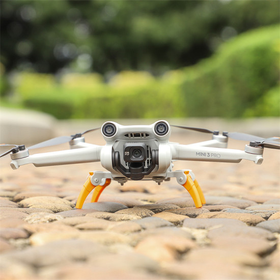 Landing Gear for Mini 3 Pro Drone Heightened Spider Foot Stool Extensions Support Leg Protector Accessories Sunnylife LG399 Set