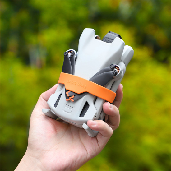 Sunnylife Propeller Stabilizer Holder for DJI Mini 3 Accessories Bottom Protective Cover Prop Fixing Plastic Silicone Waterproof
