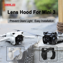 Lens Hood for DJI Mini 3 Accessories Sunnylife Anti-glare Lens Cover Gimbal Protective Cap Drone Set ZG550 Protector Plastic Part