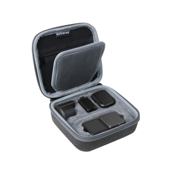 For DJI ACTION 2 Mini Carrying Case Protective Handbag Storage Bag Box Accessories Sunnylife B87 Sports Camera Parts