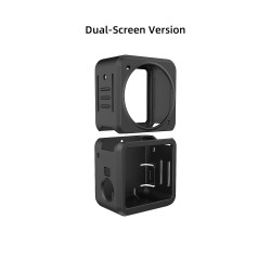 Silicone Case Box Casket For ACTION 2 Sunnylife Protective Cover Split-Type Scratch-proof Sleeve Accessories Power Dual-screen 