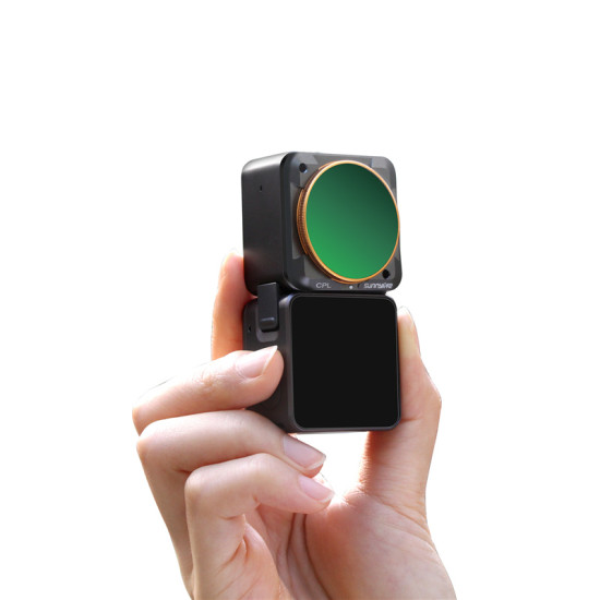 Sunnylife Lens Filter for DJI ACTION 2 Action Camera Magnetic Adjustable Filters Set Accessories Kit ND Diving MCUV CPL