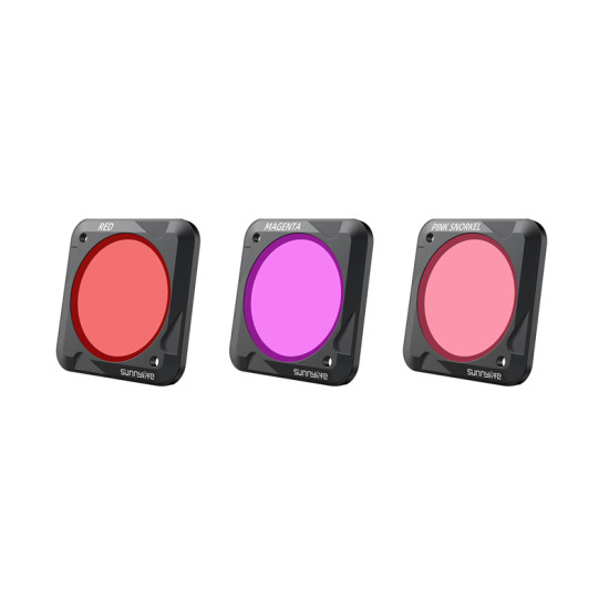 Sunnylife Lens Filter for DJI ACTION 2 Action Camera Magnetic Adjustable Filters Set Accessories Kit ND Diving MCUV CPL