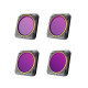 Sunnylife Lens Filter for DJI ACTION 2 Action Camera Magnetic Adjustable Filters Set Accessories Kit ND Diving MCUV CPL