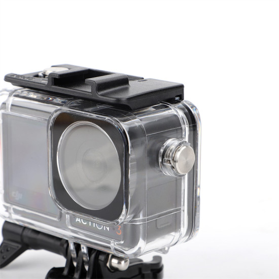 For DJI Osmo Action 3 Waterproof Case Colors Bag Diving Filters Camera 40m Underwater Protective Part Housing Shell Accessories 