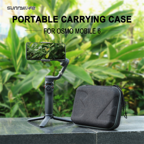 Carrying Case for DJI Osmo Mobile 6 Handbag Portable Protective Storage Bag Accessories Handheld Stabilizer Smartphone Sunnylife 