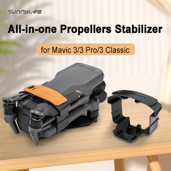 Sunnylife Propellers Stabilizer for DJI Mavic 3/3 Pro/3 Classic Drone Bottom Foldable Protective Cover Props Fixing Accessories 