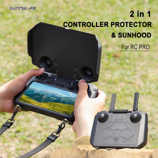 Controller Cover Sun Hood for RC PRO for Mini 3 Pro/Mavic 3 Accessories Sunnylife Sticks Protector Set Remote Guard Screen Parts