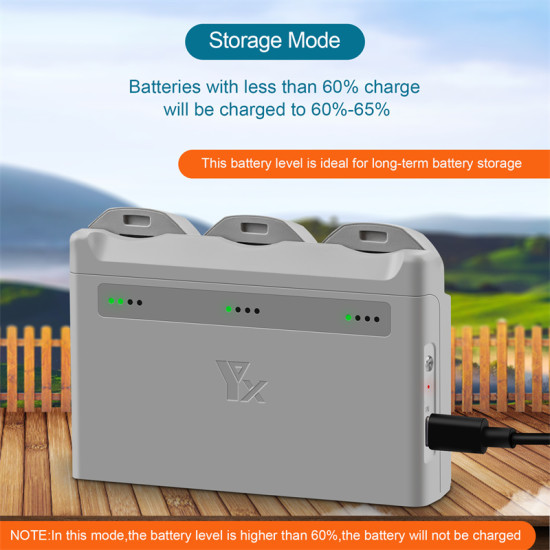 Charger For DJI Neo battery two charging modes