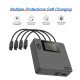For DJI YX Dji Air3 Charger Color Screen Battery Manager 4-Way Digital Display Storage Charger 