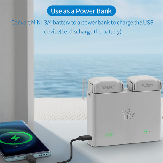 MINI 3 MINI 4  two-way charger Two charging modes