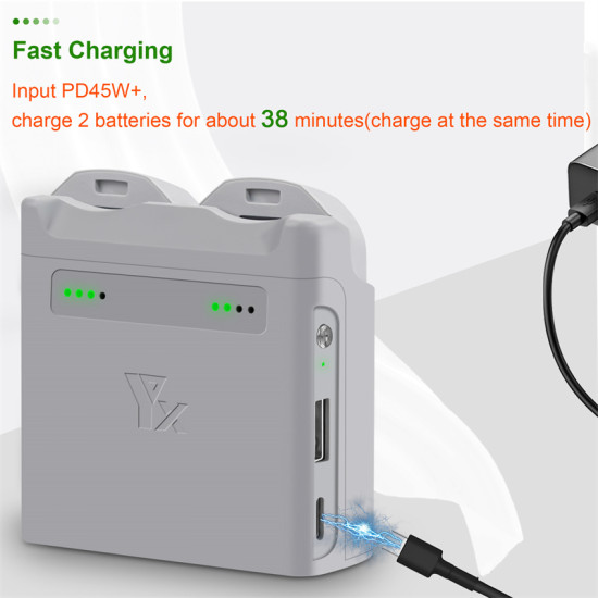 DJI Neo battery Charger USB-A to USB-C charging cable USB-C to USB-C charging cable