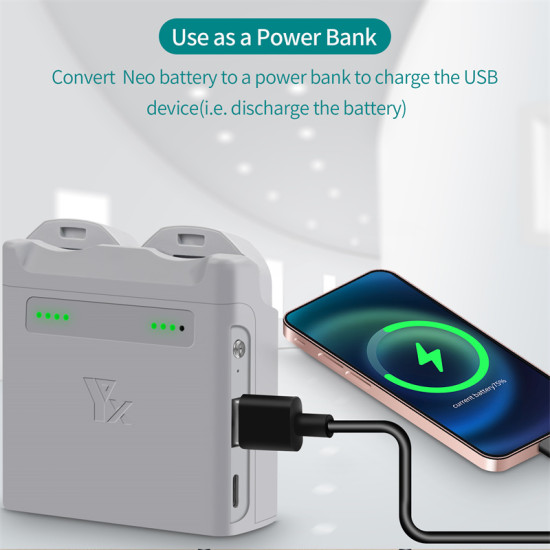 DJI Neo battery Charger USB-A to USB-C charging cable USB-C to USB-C charging cable
