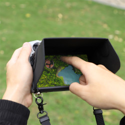 Controller Hood For DJI RC Foldable Magnetic PU Leather Sunshade Parts Sun Cover for Mini 3/Mini 3 Pro/Mavic 3/Air 2S Sunnylife