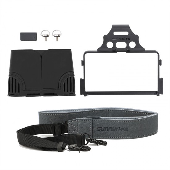 Controller Hood For DJI RC Foldable Magnetic PU Leather Sunshade Parts Sun Cover for Mini 3/Mini 3 Pro/Mavic 3/Air 2S Sunnylife