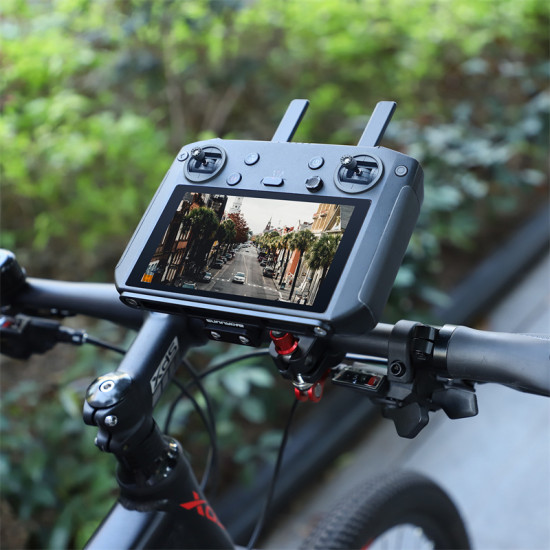 For RC PRO/DJI Smart Controller Remote Controller Holder on Bicycle Accessories Action Camera Riding Bracket Mount Sunnylife Set