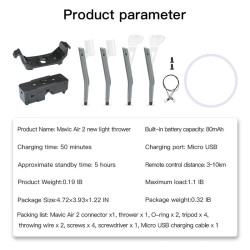 Thrower For DJI Mavic 2 Pro AIR 2 Mini 2 Airdrop System Drone Air-Dropping Fishing Bait Wedding Ring Gift Deliver Accessory Kits