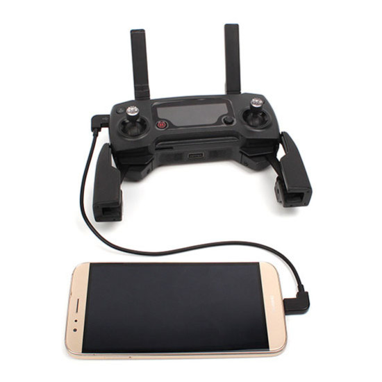 Data Cable for DJI Spark/ Mavic Pro/AIR/Mavic 2(Android to Android; Android to TYPE-C; Android to IOS)