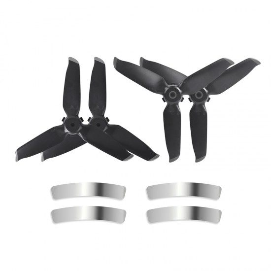  4pcs Propeller for DJI FPV Accessories Helices Drone 5328S Props Replacement Black Blade Wing Fans Gold Silver Red Spare Parts Combo